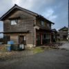 Thanks to their unique architecture, houses in Akasaki village withstood the New Year's Day earthquake that was centred just kilometres away