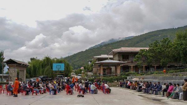 Bhutan had already vaccinated nearly all of its adult population by the middle of 2021