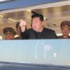 North Korea's leader Kim Jong Un said he would "strengthen and develop" the country's nuclear weapons during a speech at a high-profile military parade in Pyongyang, state media reported Tuesday