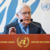 UN humanitarian chief Martin Griffiths says it's "long past time" for the conflict in Gaza to end