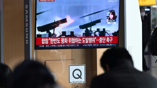 North Korea fired more than 200 artillery shells near two South Korean islands on Friday, Seoul's defence ministry said