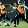 Saudi women weren't allowed to attend football matches until January 2018, let alone play at the professional level