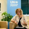 Inger Andersen, Under-Secretary-General of the United Nations and Executive Director of the UN Environment Programme, speaks during an interview at UN headquarters in New York City on September 21, 2023