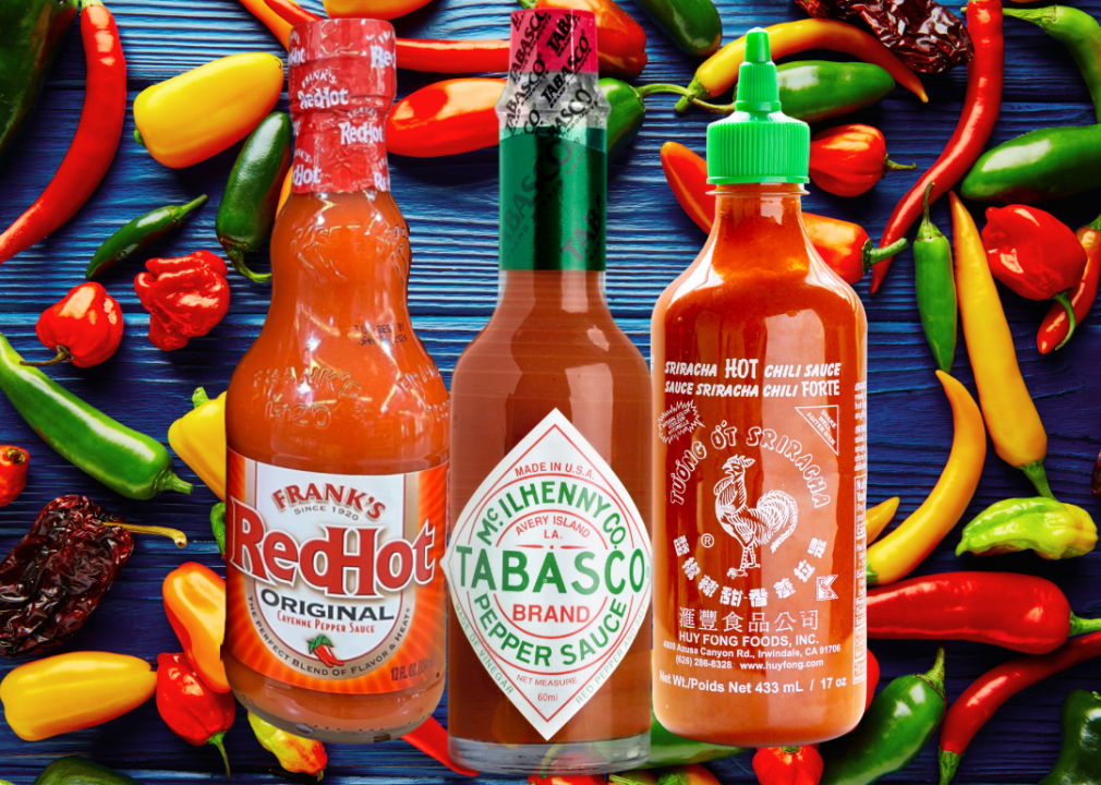 What's Americans' favorite hot sauce? To find out, Stacker looked at the 10 most popular hot sauces on Instacart, then referenced YouGov ratings.